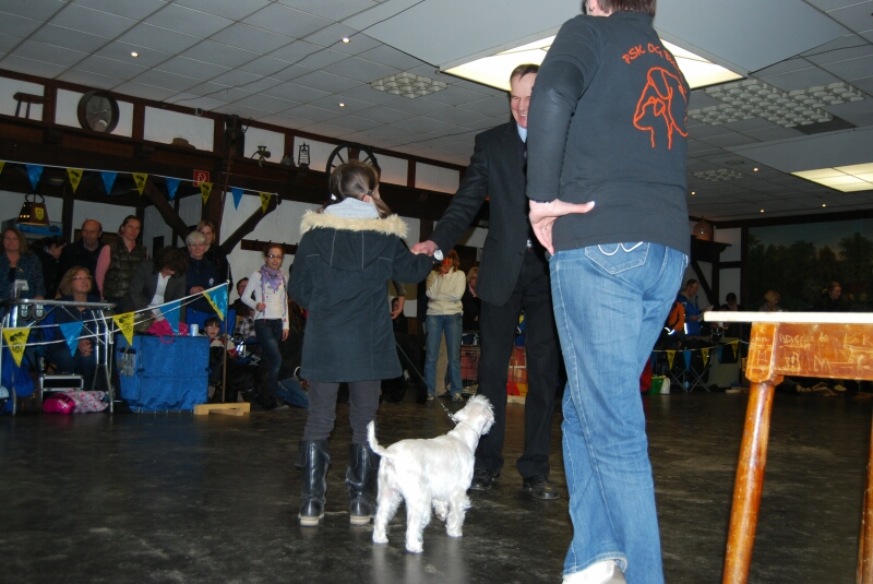 Debby und Helen haben den 1. Platz 26.3.2011